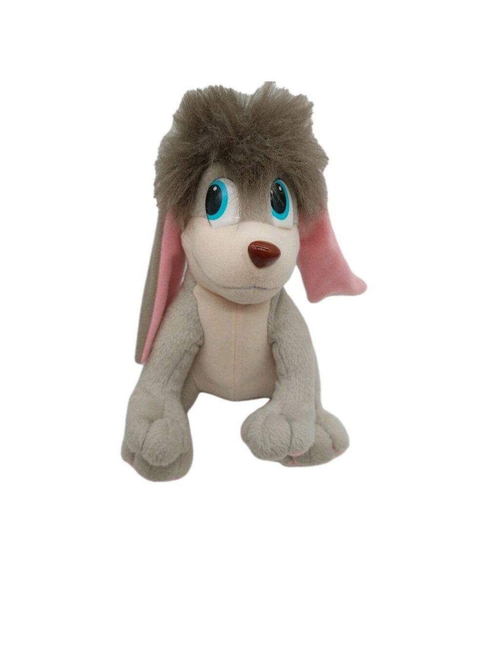 Fox Anastasia Pooka Grey Puppy Dog 8" Plush Stuffed Animal 1997